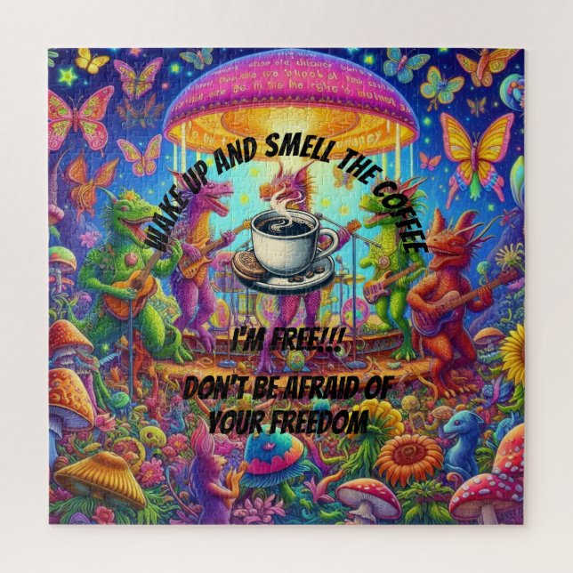 Dragon Band Jam Jigsaw Puzzle (Vertical)