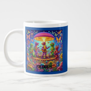 Dragon Band Jam Large Coffee Mug