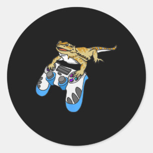 Dragon Bearded Dragons Lizard  Classic Round Sticker