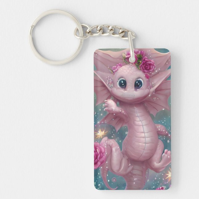 Dragon Bébé Rose (Devant)