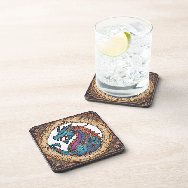 Dragon Beverage Coaster (Right Side)