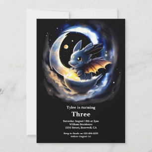 Dragon Birthday Invitation