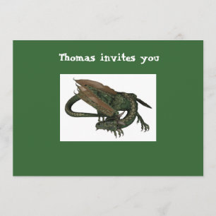 Dragon Birthday Invitation