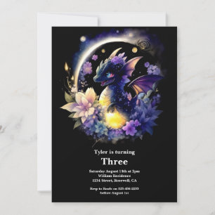 Dragon Birthday Invitation