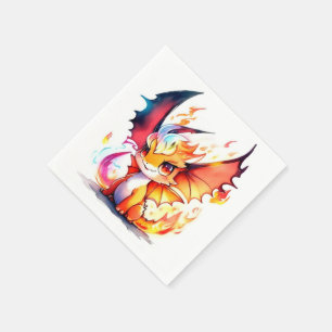 Dragon Birthday Napkin