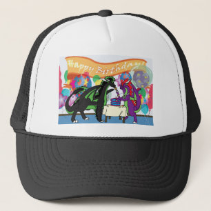 Dragon Birthday Party Trucker Hat