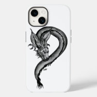 Dragon black and white Design