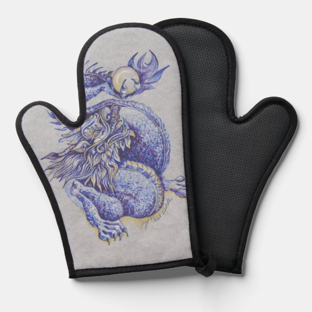 Dragon bleu (Recto/Verso)