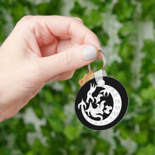 Dragon Blowing Fire Keychain