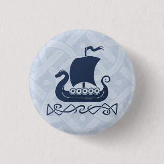 Dragon boat Button - Blue