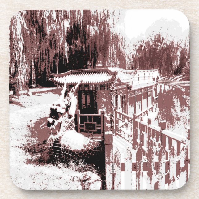 Dragon Boat Cork Coaster (Front)