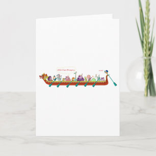Dragon Boat - Fire Dragons Card