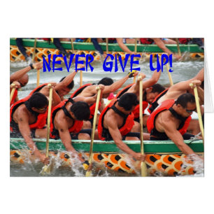 Dragon Boat Race Rowers Show Perseverance