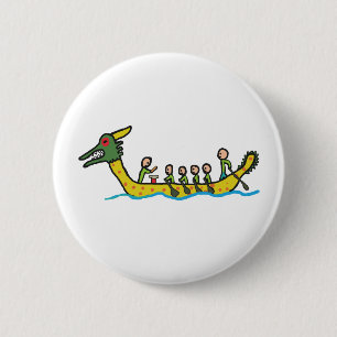 Dragon Boat Racing 2 Inch Round Button