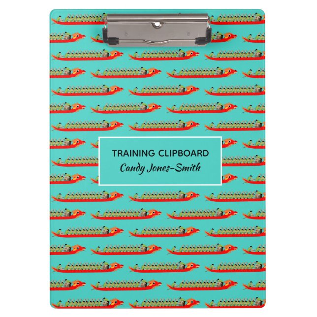 Dragon Boat Racing Clipboard (Front)