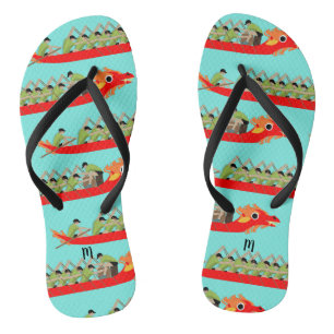 Dragon Boat Racing Flip Flops