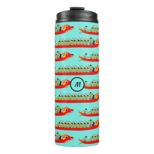 Dragon Boat Racing Thermal Tumbler