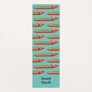 Dragon Boat Racing Yoga Mat