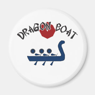 Dragon Boat Refrigerator Magnet