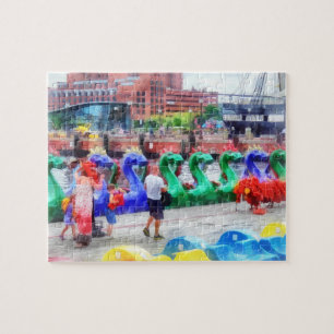 Dragon Boats Baltimore MD Jigsaw Puzzle