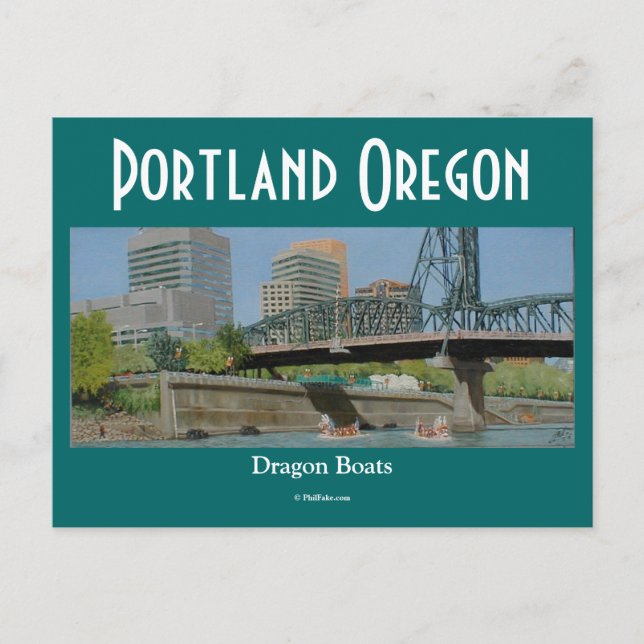 Dragon Boats postcard (Front)