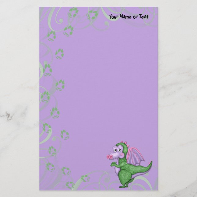 Dragon Buddy Stationery (Front)