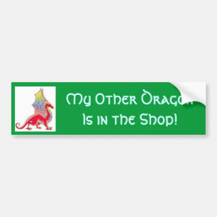 Dragon Bumper Sticker