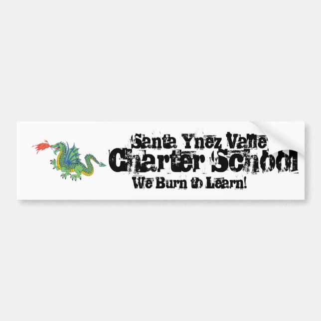 Dragon Bumper Sticker (Front)