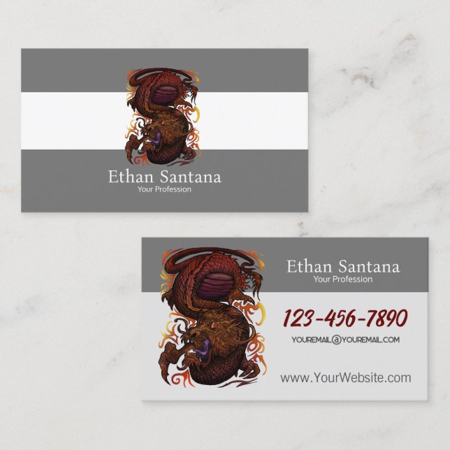 Dragon Business Card (Front/Back)
