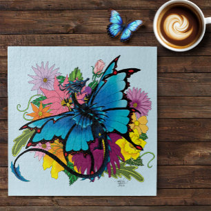 Dragon Butterfly Jigsaw Puzzle