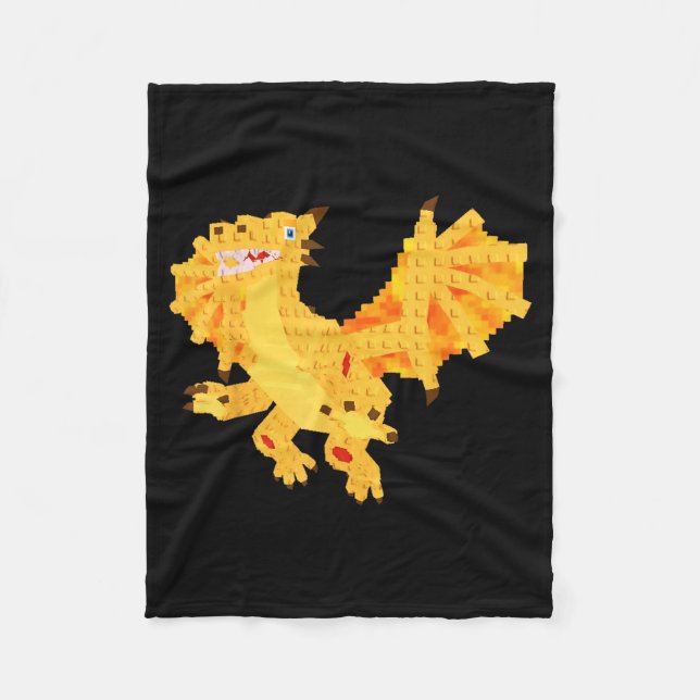 Dragon Cannelloni  Fleece Blanket (Front)