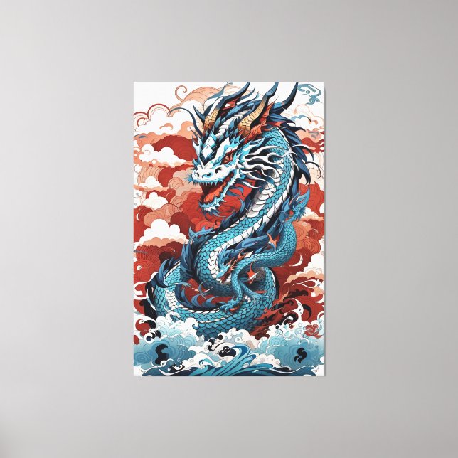 Dragon Canvas Print (Front)
