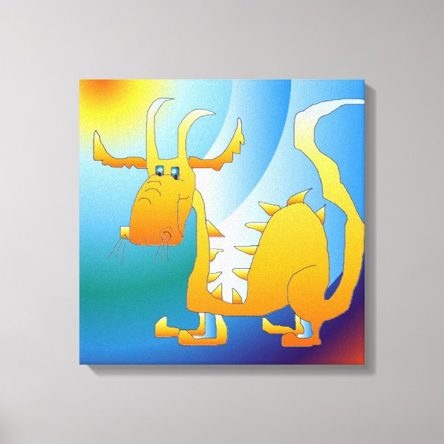 Dragon Canvas Print (Front)