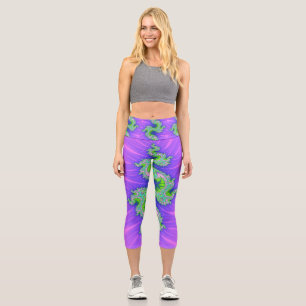 Dragon Capri Leggings