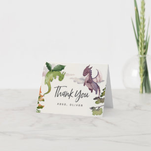 Dragon Carte de remerciements