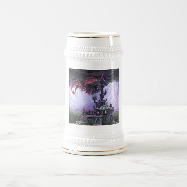 Dragon Castle Beer Stein (Center)