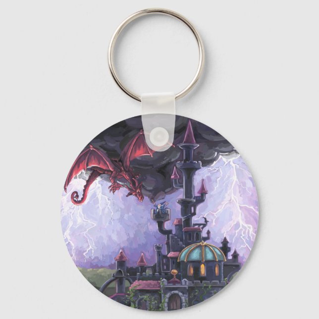 Dragon Castle Keychain (Front)