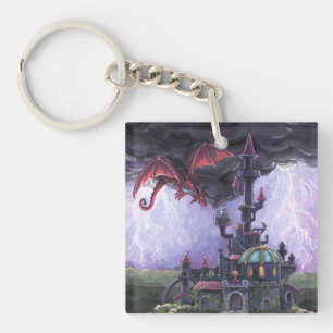 Dragon Castle Keychain