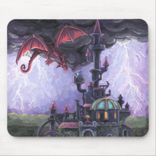 Dragon Castle Mouse Pad