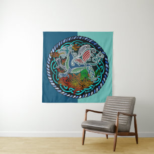 Dragon celtique tapestry