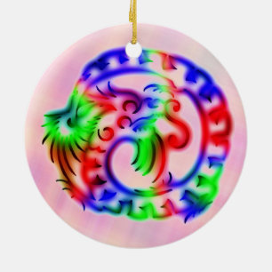 Dragon Ceramic Ornament