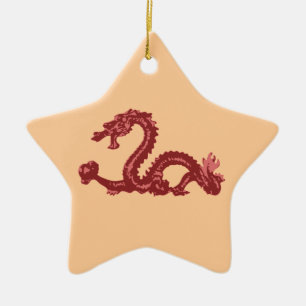 Dragon Ceramic Ornament