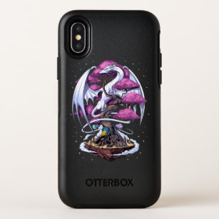 Dragon Cherry Blossom OtterBox Symmetry iPhone X Case