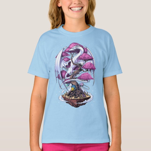 Dragon Cherry Blossom T-Shirt (Front)