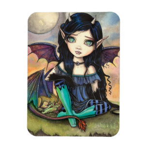 Dragon Child Cuge Big-Eye Fairy and Dragon Magnet
