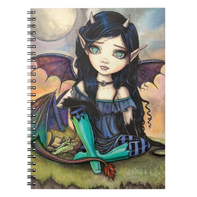 Dragon Child Cuge Big-Eye Fairy and Dragon Notebook (Front)