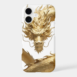 Dragon Chinois Doré Art | Créature Mythique Fantas