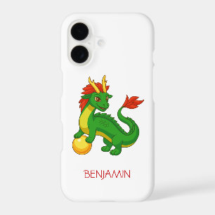 Dragon Chinois Vert Nom Personnalisé