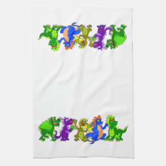 Dragon Chorus Line Kitchen Towel