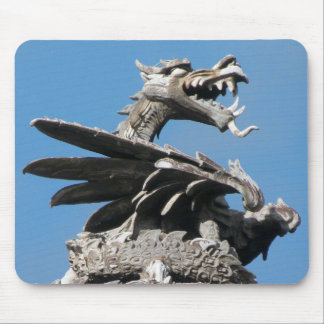 Dragon, City Hall Cardiff, Wales, UK Mouse Pad